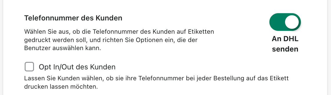 Informationen am Etikett 11