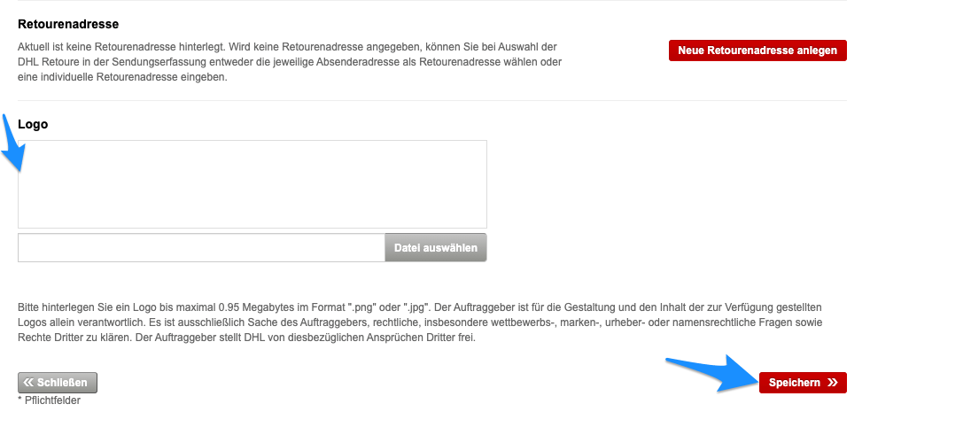 Informationen am Etikett 7