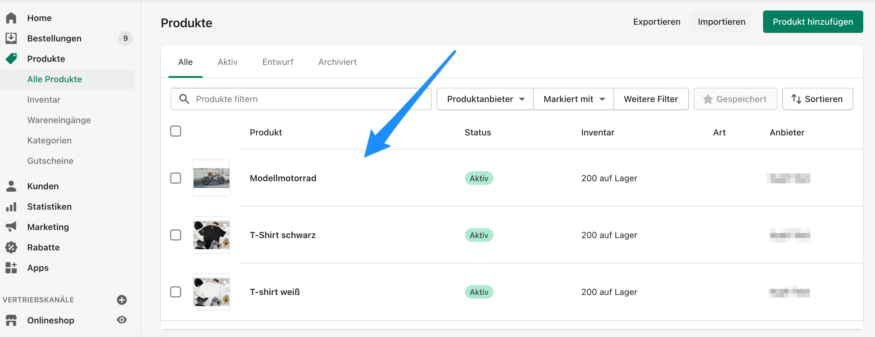 International shipping settings 2