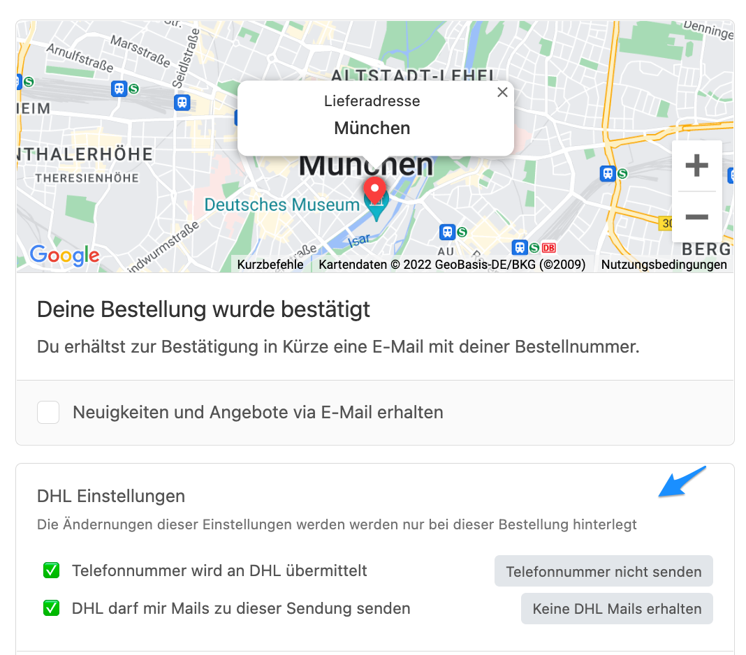 Informationen am Etikett 13